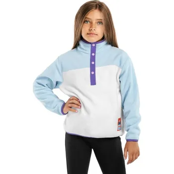 Pánská mikina SIROKO Dívčí silná fleecová mikina Charm-G Modrá BÍLÁ|MODRÁ