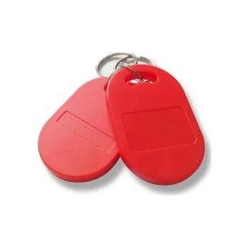 Hybridní RFID čip Sebury MIFARE 13,56 MHz + EM 125 kHz, červený