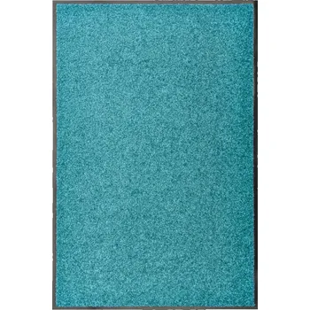 Rohožka Rohožka pratelná tyrkysová 60 x 90 cm - 8720286065105