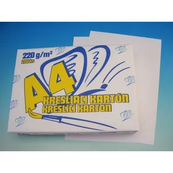 Výtvarný papír Karton kreslící A4/220g SCP