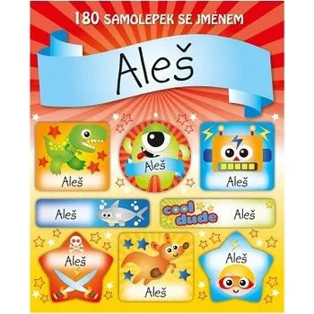 samolepka ARGUS Veselé nálepky samolepky se jménem Aleš 11140157