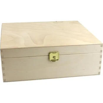 Dárková krabička Dřevěná krabička, 6 komor