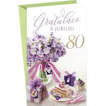ARGUS Přání k narozeninám 80 15-6446c80
