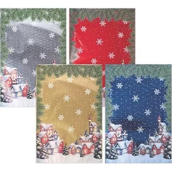 Dárková taška ARGUS Sáček dárkový plastový 22,5 x 35, mix 100ks 20068940