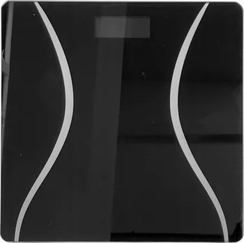 Osobní váha Koupelnová váha s LCD displejem do 180 kg Černá