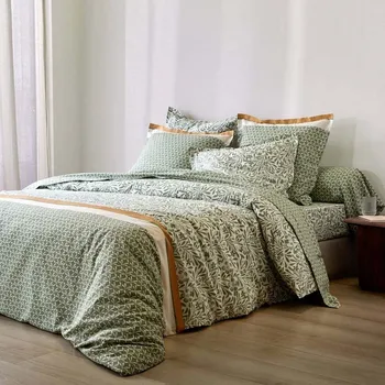 Povlečení Blancheporte Bavlněné povlečení Clarisse s potiskem Velikost: napínací prostěradlo 90x190 cm