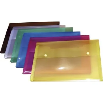 Spisový obal křížové dno, A4, 2 druky, červená, Europen