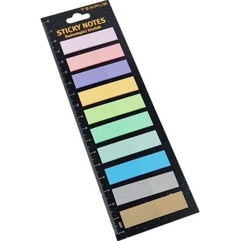 Samolepící bloček Bloček samol.fólie pastel 45 x 12 10 barev závěs