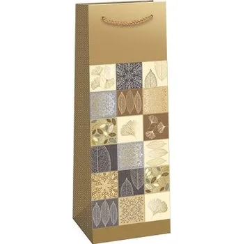 Dárková taška ARGUS Dárková papírová taška LUX na víno (13 x 37.5 cm) 07390134