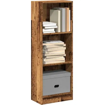 Knihovna Knihovna old wood 40 x 24 x 109 cm kompozitní dřevo - 8721158506917