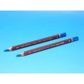 Grafitová tužka KOH-I-NOOR Tužka pastelová akvarelová 3HR TR 11 3760 modř světlá