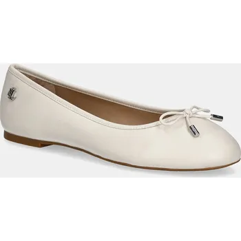 Dámské baleríny Kožené baleríny Lauren Ralph Lauren Jayna 802940728006.100 béžová 01X, EUR 35.5