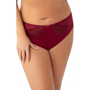 Kalhotky GORSENIA Dámské KALHOTKY střihu BRAZILSKÉ KALHOTKY MIRA K944 L Bordó
