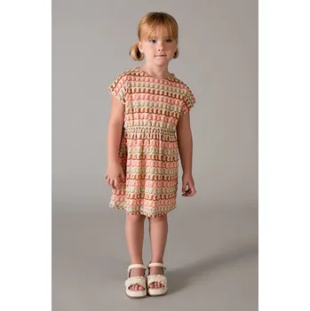 Dívčí šaty Dívčí šaty Mayoral 3930.6G.Mini.PPY2 béžová 02X, vel. 122