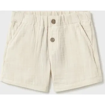 Dětské bavlněné šortky Mayoral 1216.3C.Baby.PPY2 béžová 12A, vel. 86