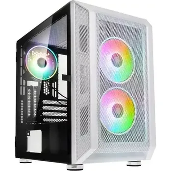 Stolní počítač PC Mironet Herní MESH Intel I5-14400F RX 9060 XT Bílá (Mironet/Herni/MESH/INTEL/W)