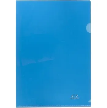 Set školních potřeb Concorde Zakládací obal A4 L 180 mic, sada 10 ks, hladká, modrá