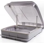 Střešní okno Carbest 40x40 cm s roletkou moskytiérou varianta Varianta bez LED světla