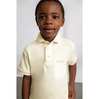 Dětské bavlněné polo tričko Mayoral 3103.5B.Mini.PPY2 béžová 01X, vel. 98