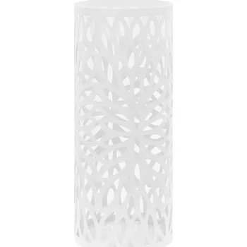 Stojan na deštník Stojan na deštníky Leaves ocelový bílý - 8718475613121