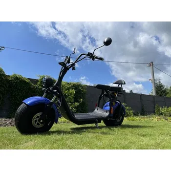 Elektrokoloběžka Leramotors Lera Scooters C1+ 1500W elektrický skútr modrý