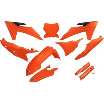 Auto-moto UFO kompletní sada plastů (FULL KIT) s kryty tlumičů KTM SX 125 / 250 / 300 TBI 23-24, SX-F 250 / 350 / 450 23-24 barva oranžová (UFO kompletní sada plastů (FULL KIT) s kryty tlumičů KTM SX 125 / 250 / 300 TBI 23-24, SX-F 250 / 350 / 450 23-24 barva)