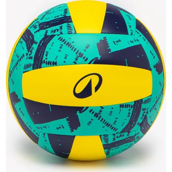 Fotbalový míč KIPSTA Volejbalový míč VB100 5 BEZBARVÁ|ŽLUTÁ