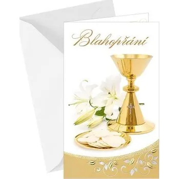 ARGUS Blahopřání příležitostní náboženské CZ 19-632c