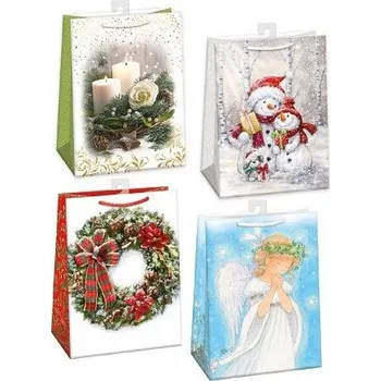 Dárková taška ARGUS Dárková papírová taška (23 x 32 cm) mix 12 ks 08530001h