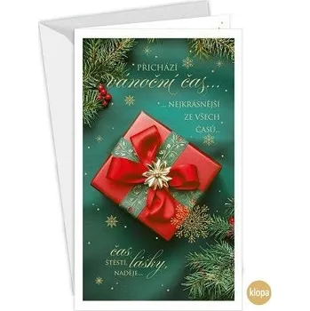 ARGUS Vánoční přání s kapsou na peníze 11-6573c