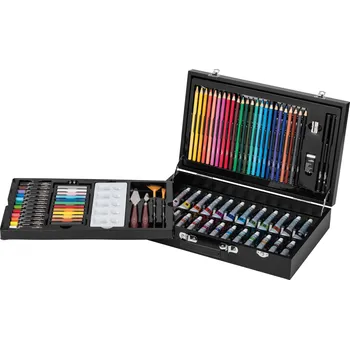 Výtvárné potřeby crelando® Umělecký kufřík, 81dílná sada
