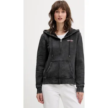 Pánská móda Bavlněná mikina Guess Jeans W5BQ14.KCPR1 šedá 90X, vel. S