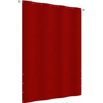 Markýza Balkonová zástěna červená 160 x 240 cm oxfordská látka - 8720286161432