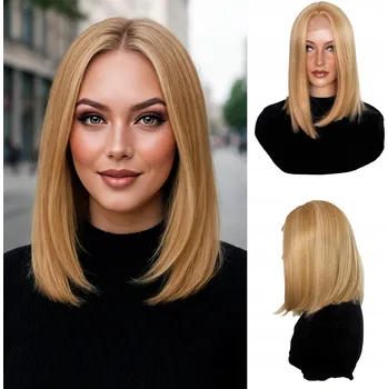 Paruka Paruka dlouhé syntetické blond vlasy Althair dámská