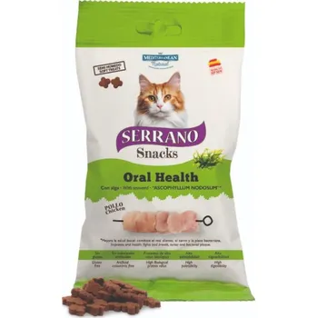 Pamlsek pro kočku Serrano Snack Cat Oral Health Chicken 50 g