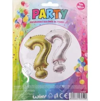 Balónek Balónek nafukovací "?" 40 cm ( W018187)