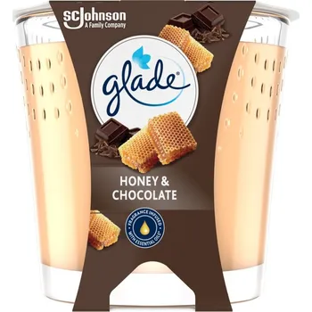 Svíčka Glade svíčka Honey & Chocolate 112g