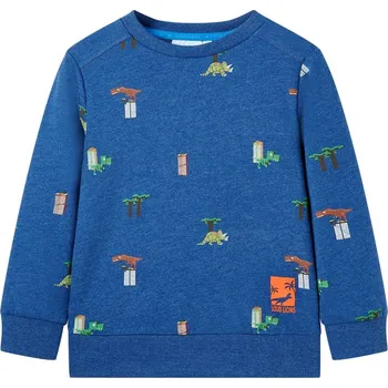 Chlapecké tričko Dětská mikina tmavě modrá melanž 140 - 8721012018242