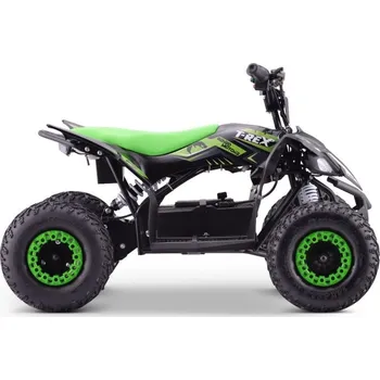 Dětské elektrovozidlo Elektrická čtyřkolka pro děti Beneo Motors T-REX zelená - 1300W