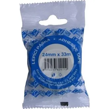 Lepící páska 24 x 33 transp.v sáčku