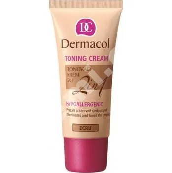 Dermacol Toning Cream 2v1 lehký tónovací krém 30ml Natural