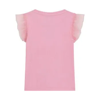 Pánské tričko Guess T-Shirt K6RI12 KCU20 Růžová Regular Fit 6Y