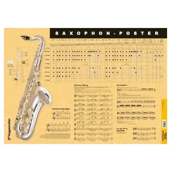 Saxophon-Poster - Müller-Irion, Rainer