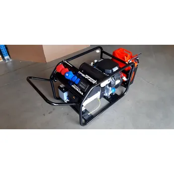 Elektrocentrála Třífázová elektrocentrála Honda TP 12 HP AVR + PODVOZEK