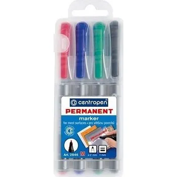 Popisovač 2846 permanent Centropen, sada 4 ks