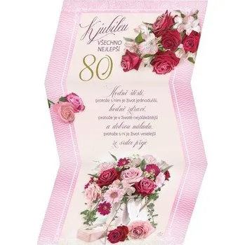 Argus 15-7080c80 Přání k 80. narozeninám