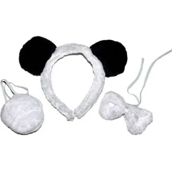 Karnevalová maska Maska Panda set karneval / 880241 /