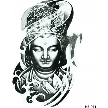 Odstranitelné tetování Dočasné tetování TATTOO 3D SUPER KVALITA 20x15 Buddha