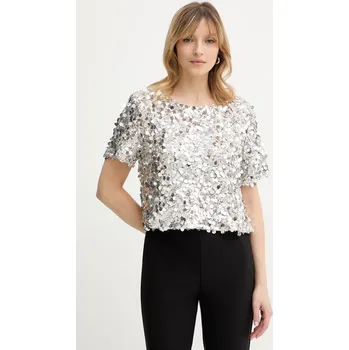 Dámská halenka Halenka Haveone MMI.P149 stříbrná SLV, vel. S