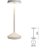 REDO 90313 SOPHIE exeriérová stolní lampa SMD LED 2,2W 150lm-161lm 2700K-3000K IP65 bílá